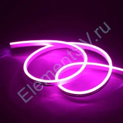 Светодиодный гибкий неон 5*12, 12V pink LN506