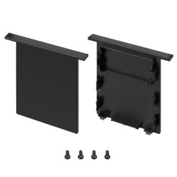 Заглушка SL-LINIA52-3L-F-MIDDLE BLACK глухая (Arlight, Пластик) 044708