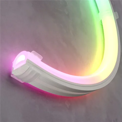 Гибкий неон 1313 24В 14,4Вт/м RGB IP67 5м (Белый) - фото 6