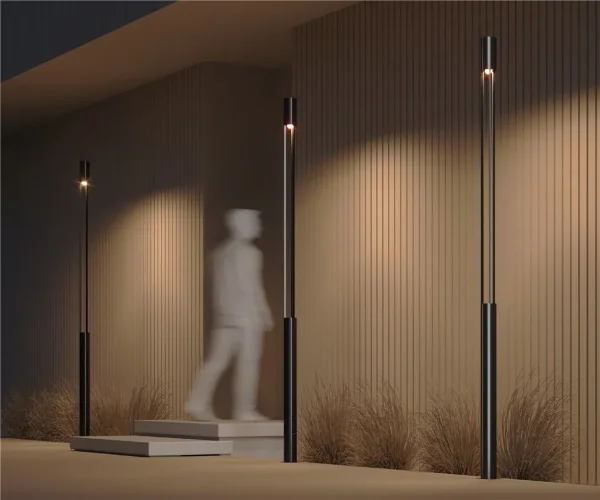 Садово-парковый светильник Mill 3000K 30Вт IP 65 (Графит) - фото 4