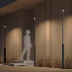 Садово-парковый светильник Mill 3000K 30Вт IP 65 (Графит)