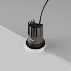 Встраиваемый светильник Dip Height 4000K 9Вт 9° Super spot (Черный)