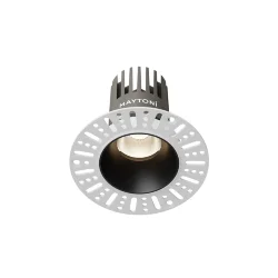 Встраиваемый светильник Омут / Dip 9 Вт 4000 К 9° (Черный) DL124-10W-4K-TRS-B