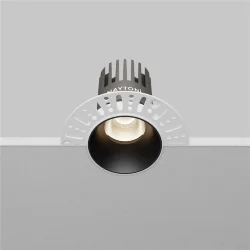 Встраиваемый светильник Омут / Dip 9 Вт 4000 К 9° (Черный) DL124-10W-4K-TRS-B