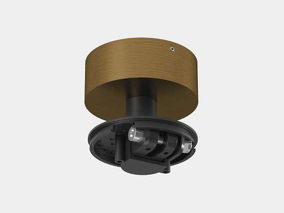 Крепление сменное М3 для светильников VILLY, поворотное накладное, цвет Бронза, VL-M3-BZ. Фото 2