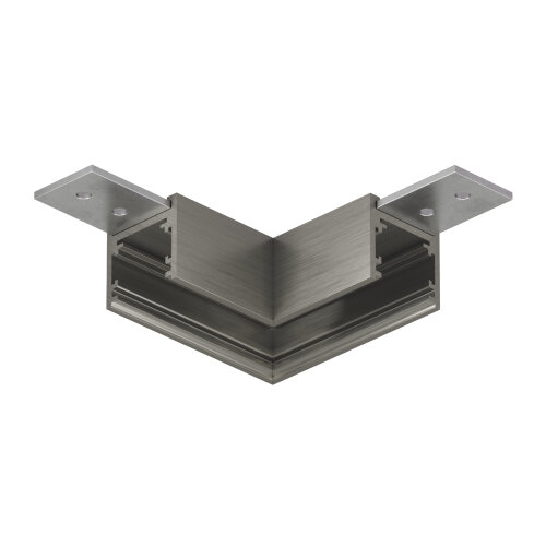 TR5731-DN Угловой элемент для трека SHINE BASE 90° потолок-потолок, темный никель, алюминий. Фото 2
