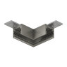 TR5731-DN Угловой элемент для трека SHINE BASE 90° потолок-потолок, темный никель, алюминий. Фото 2