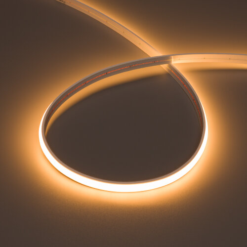 Светодиодная лента герметичная MOONLIGHT-TOP-X544-10x5mm 24V Warm2200 (10 W/m, IP65, 5m, wire x1) (Arlight, Вывод прямой, 3 года) 041528 - фото