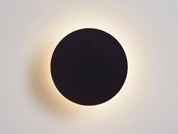 Бра декоративное , Черный, 7Вт, 3000K, IP20, ML-R150-BL-WW - фото