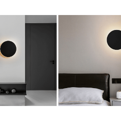 Бра декоративное , Черный, 7Вт, 3000K, IP20, ML-R150-BL-WW 016548