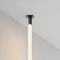 Основание для накладного монтажа системы Shelf с внешней резьбой без ввода питания (Черный) CA022BO-B