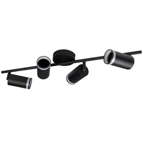 Светильник PCL-0104 4xGU10 IP20 230В BL настен./потолочн. декор. под лампу JazzWay 5066465 - фото