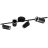Светильник PCL-0104 4xGU10 IP20 230В BL настен./потолочн. декор. под лампу JazzWay 5066465 - фото