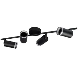 Светильник PCL-0104 4xGU10 IP20 230В BL настен./потолочн. декор. под лампу JazzWay 5066465