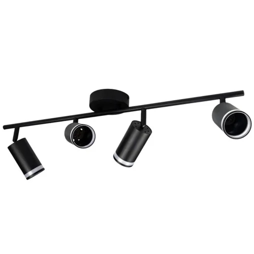 Светильник PCL-0104 4xGU10 IP20 230В BL настен./потолочн. декор. под лампу JazzWay 5066465 - фото 2