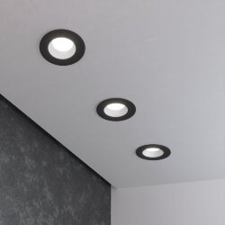 Встраиваемый точечный светильник 122 MR16 серебро/черный (053354)