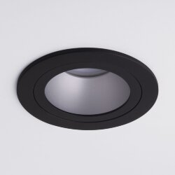 Встраиваемый точечный светильник 122 MR16 серебро/черный (053354)