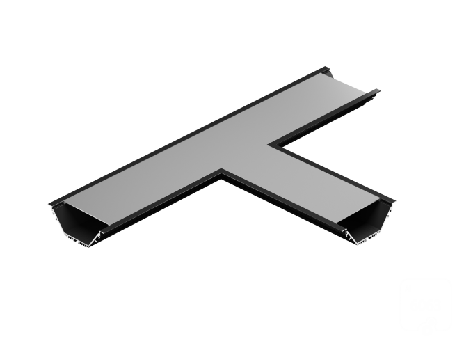 Соединительный элемент LINE 10040 IN (T/RAL9005) - фото 1