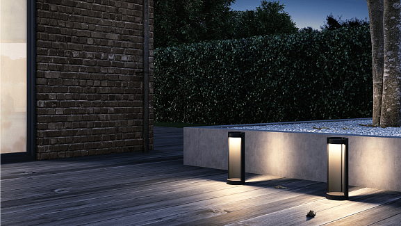 Светильник светодиодный белый, 15Вт, IP65, Теплый (3000К), FL-1262-800-15-WH-WW. Фото 2