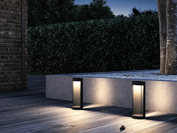 Светильник светодиодный белый, 15Вт, IP65, Теплый (3000К), FL-1262-800-15-WH-WW. Фото 2