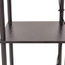 UML-C801 E27 BLACK Торшер напольный квадратный под лампу Е27, 60W, с полками, Механический выключатель, Черный - фото 5