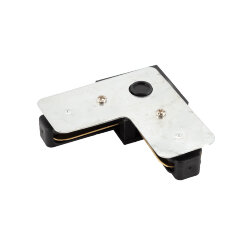 Соединитель для шинопровода L-образный, черный, Denkirs TR1102-BK