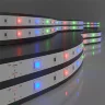 Светодиодная лента Бегущая волна 12 В 7,2 Вт/м 30 Led/м 5050 IP20, RGB 5 м Лента светодиодная 12V 7,2W 30Led 5050 IP20 бегущая волна, 5м - фото