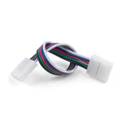 Коннектор для лент 5050+5050 24V 60Led 14,4W IP20 RGBW, 5050 24V 60Led 14,4W IP20 RGBW гибкий двусторонний (10шт) a053704 (053704)
