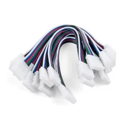 Коннектор для лент 5050+5050 24V 60Led 14,4W IP20 RGBW, 5050 24V 60Led 14,4W IP20 RGBW гибкий двусторонний (10шт) a053704 (053704)