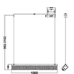 Подвесной светильник Petra 3000К 35Вт (Латунь)