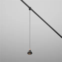 Трековый светильник Коно / Cono Elasity 3000К 7Вт 38° (Черный) TR166-1-7W3K-M-B