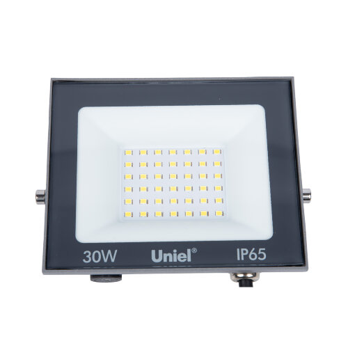 ULF-F23-30W-6500K IP65 160-240V GREY Прожектор светодиодный, Дневной свет 6500K, Корпус серый, TM Uniel - фото 4