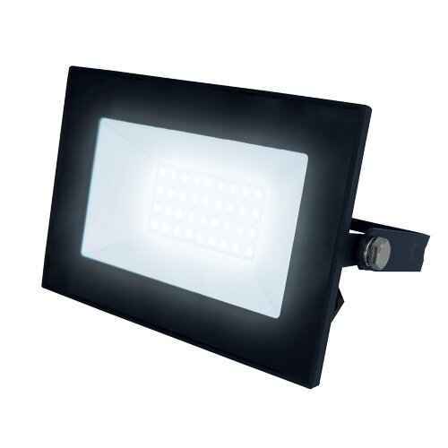 ULF-F21-30W/4000K IP65 200-250В BLACK Прожектор светодиодный. Белый свет (4000K) Корпус черный. TM Uniel - фото