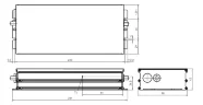 Драйвер влагозащищённый для светодиодов 320W/550-1110мА 220-457V IP67 | потенциометр | ECXe 1050.457 | - Vossloh-Schwabe. Фото 4