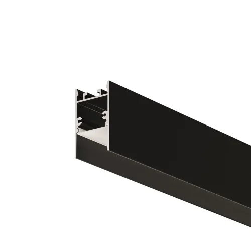 Алюминиевый профиль накладной-подвесной 25x42 (Черный, 2 м), ALM-2542-B-2M 633010 (Черный) - фото 6