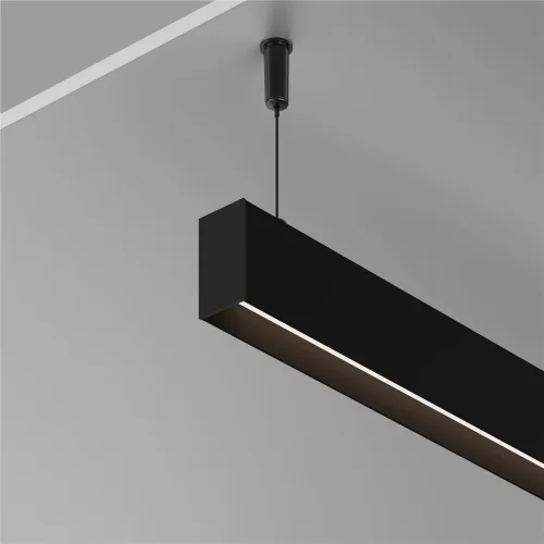 Алюминиевый профиль накладной-подвесной 25x42 (Черный, 2 м), ALM-2542-B-2M 633010 (Черный) - фото 9