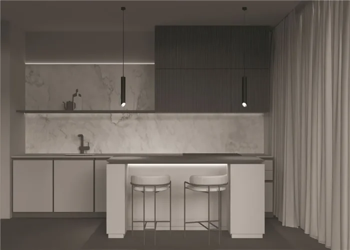 Подвесной светильник Lipari GU10 1x10Вт (Черный с Золотом) - фото 3