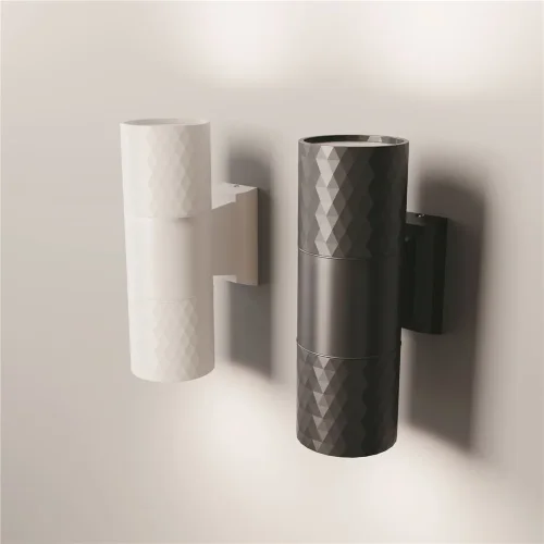 Настенный светильник (бра) Bowery GU10x2 50Вт IP 54 (Черный) - фото 7