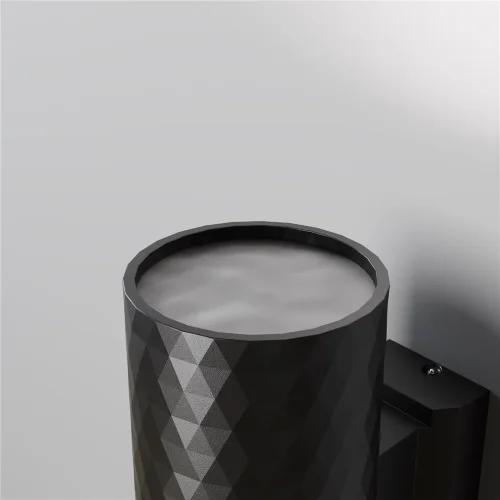 Настенный светильник (бра) Bowery GU10x2 50Вт IP 54 (Черный) - фото 10