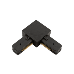 L коннектор для однофазных трековыx систем, Черный,KXZ-BL-L 000414