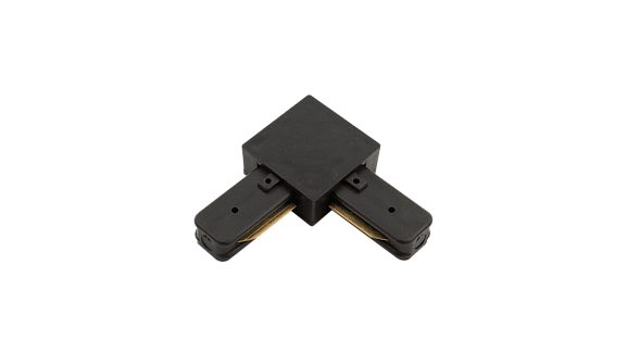 L коннектор для однофазных трековыx систем, Черный,KXZ-BL-L - фото