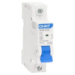 Выключатель автоматический модульный 1п C 2А 4.5кА NXB-63S (R) CHINT 296705