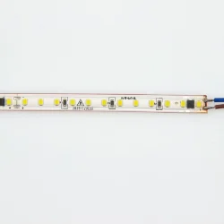 Светодиодная лента 220VAC, 2835, 120led/m, 4.8W/m, white 6000K, A119, IP67, 10mm, со скотчем