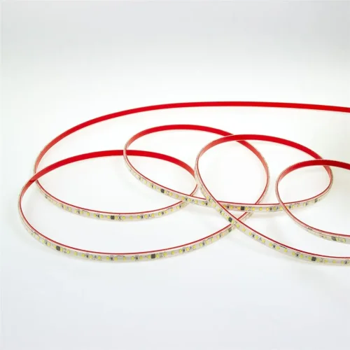 Светодиодная лента 220VAC, 2835, 120led/m, 4.8W/m, white 6000K, A119, IP67, 10mm, со скотчем - фото II