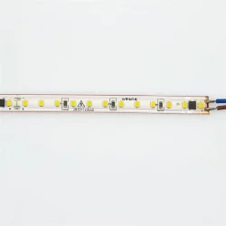 Светодиодная лента 220VAC, 2835, 120led/m, 4.8W/m, white 6000K, A119, IP67, 10mm, со скотчем