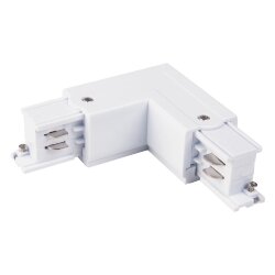 Коннектор угловой для трехфазного шинопровода белый TRC-1-3-L-WH (039503)
