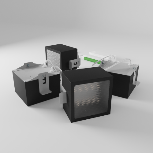 Светильник WOLTA PRO ГАЛАКТИКА ДВО10-36-042-3К-Ч с БАП ЕМ1 Микропризма - фото 2.