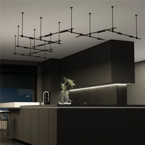 Esthetic Magnetic Трековый светильник 12W 3000K (чёрный) 85123/01 - фото 5