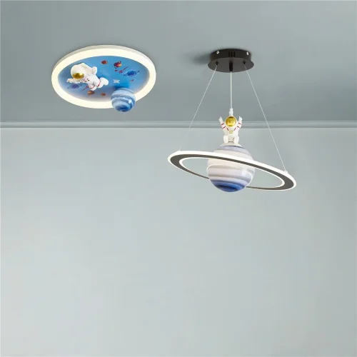 Потолочный светильник FR5457CL-L36BL Космический / Cosmic 41 Вт LED (Голубой) FR5457CL-L36BL - фото 9