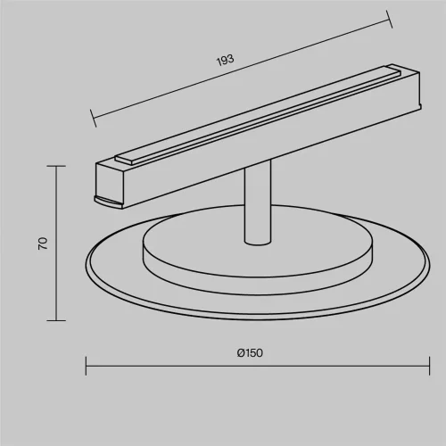 Трековый светильник Релакс / Relax Exility 2700-6000K 5Вт 120° Dim Smart (Черный) TR107-4-5W-DS-W - фото 13